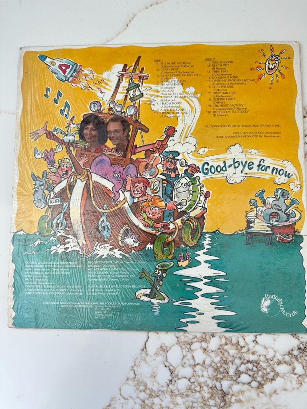 Jim and Rosalie at the music factory 1981 LP   Vinyl record - Picture 2 of 3